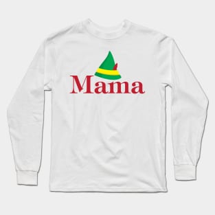 Mama Elf Long Sleeve T-Shirt